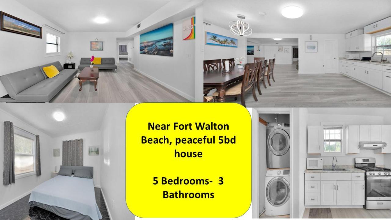 Near Fort Walton Beach, Peaceful 5 Bedrooms House Екстериор снимка